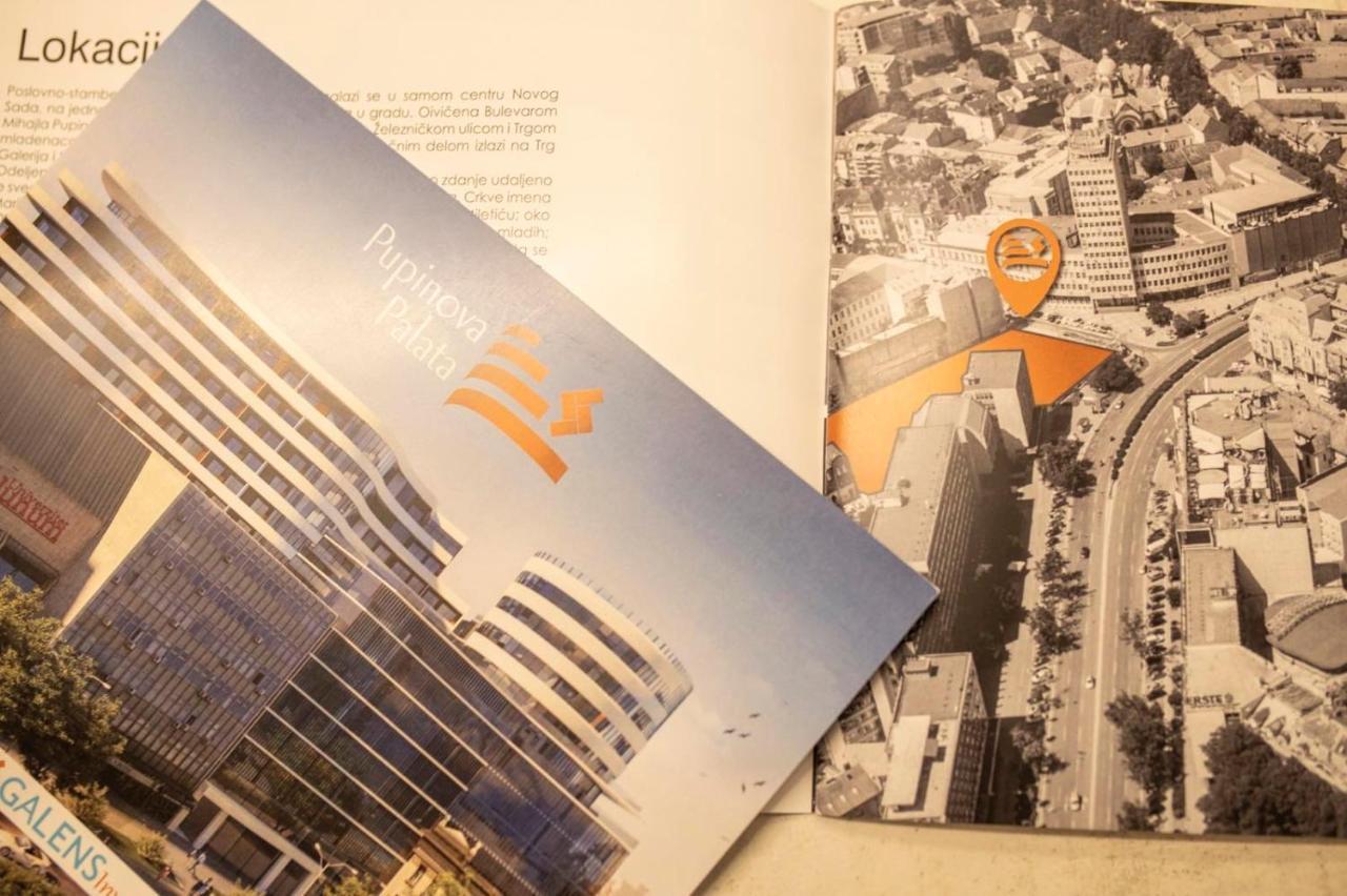 Pupin Palace Apartments ノヴィ・サド エクステリア 写真